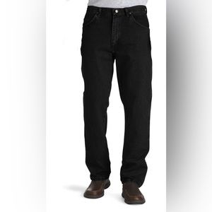 Wrangler Rugged Wear Relaxed-Fit Black Jean - 50x32